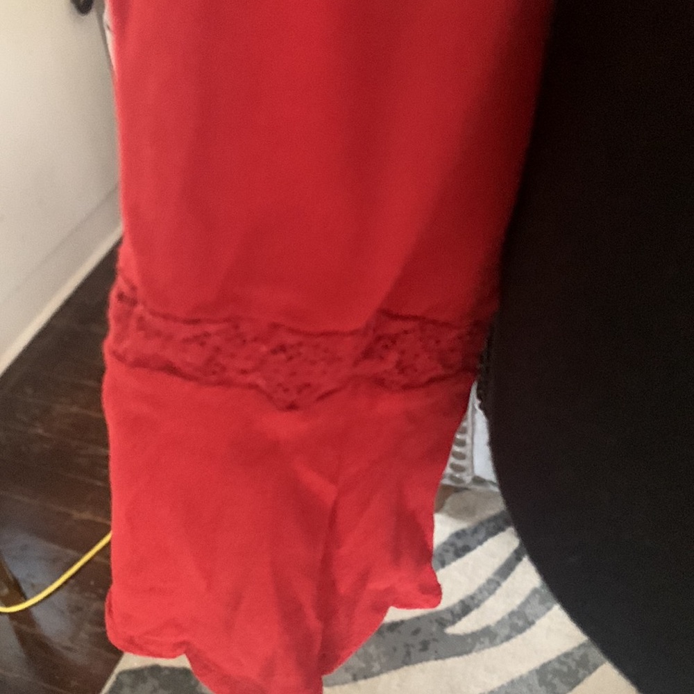 Forever 21 rust orange crop top with bell sleeves - Picture 6 of 8